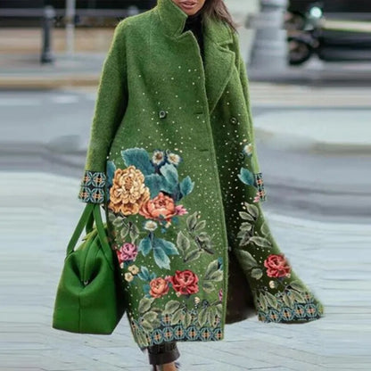 Riva Lefèvre® | Manteau élégant avec motif floral