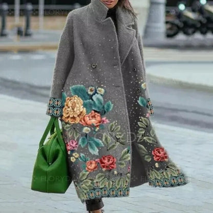 Riva Lefèvre® | Manteau élégant avec motif floral