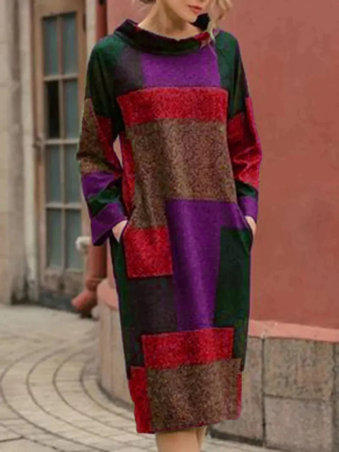Pauline Laurent® | Robe Vintage ample mi-longue