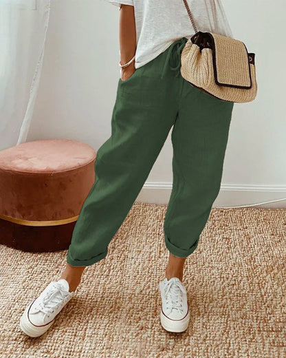 Pauline Laurent® | Pantalon ample et élégant