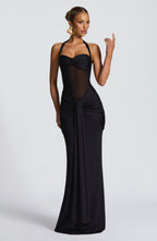 Robe Maxi Vixen sans Manches à Col V