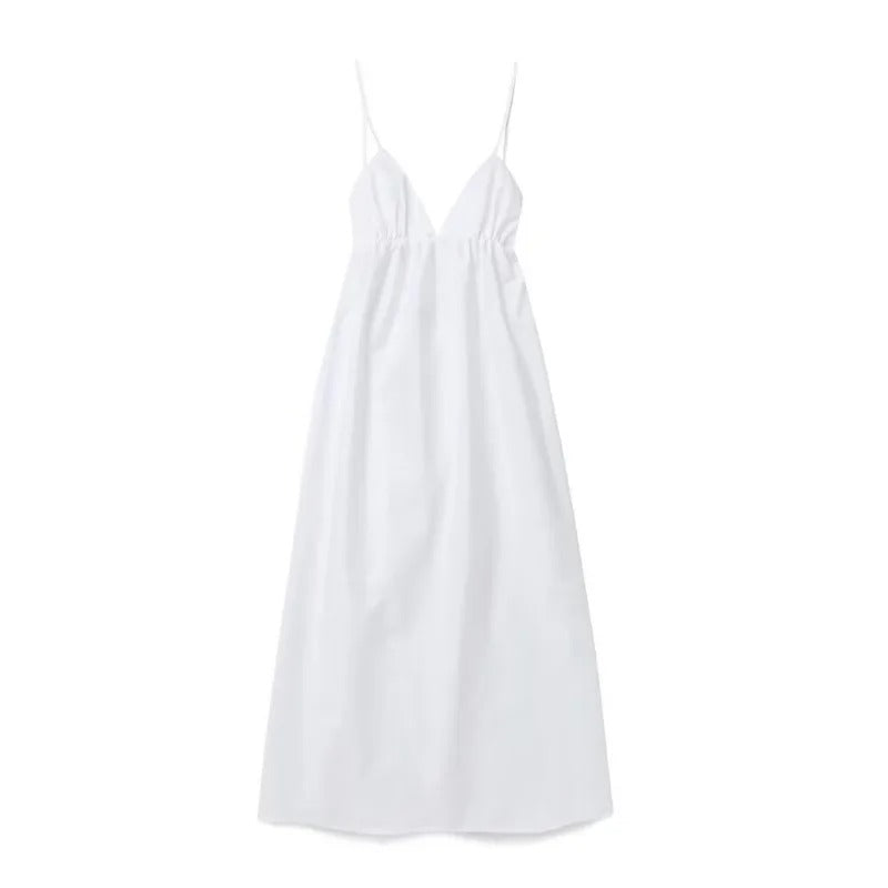 Sophie Paris | Robe longue d’été à fines bretelles