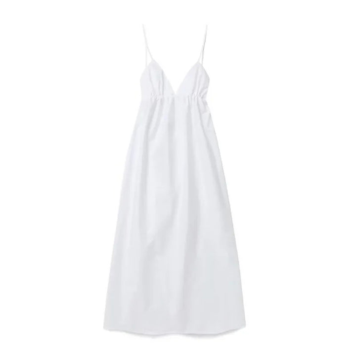 Sophie Paris® | Robe longue d’été à fines bretelles