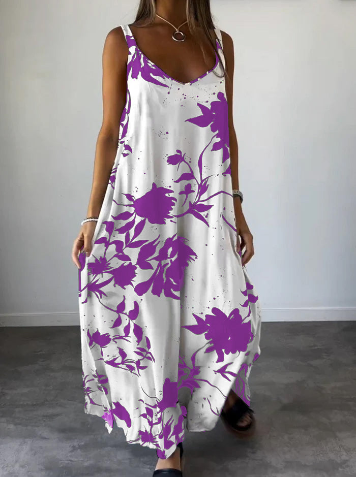 Robe féminine tendance imprimée