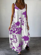 Robe féminine tendance imprimée