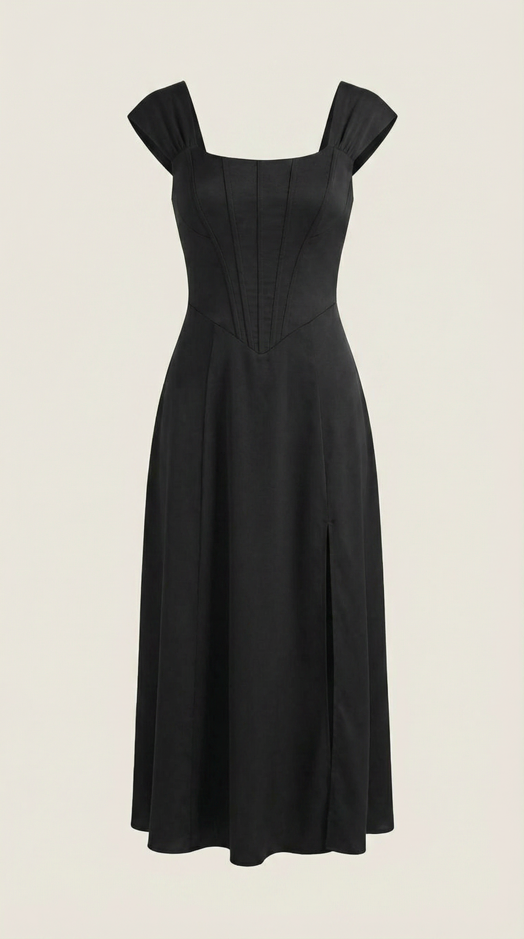 Robe corset midi femme tenue invité mariage