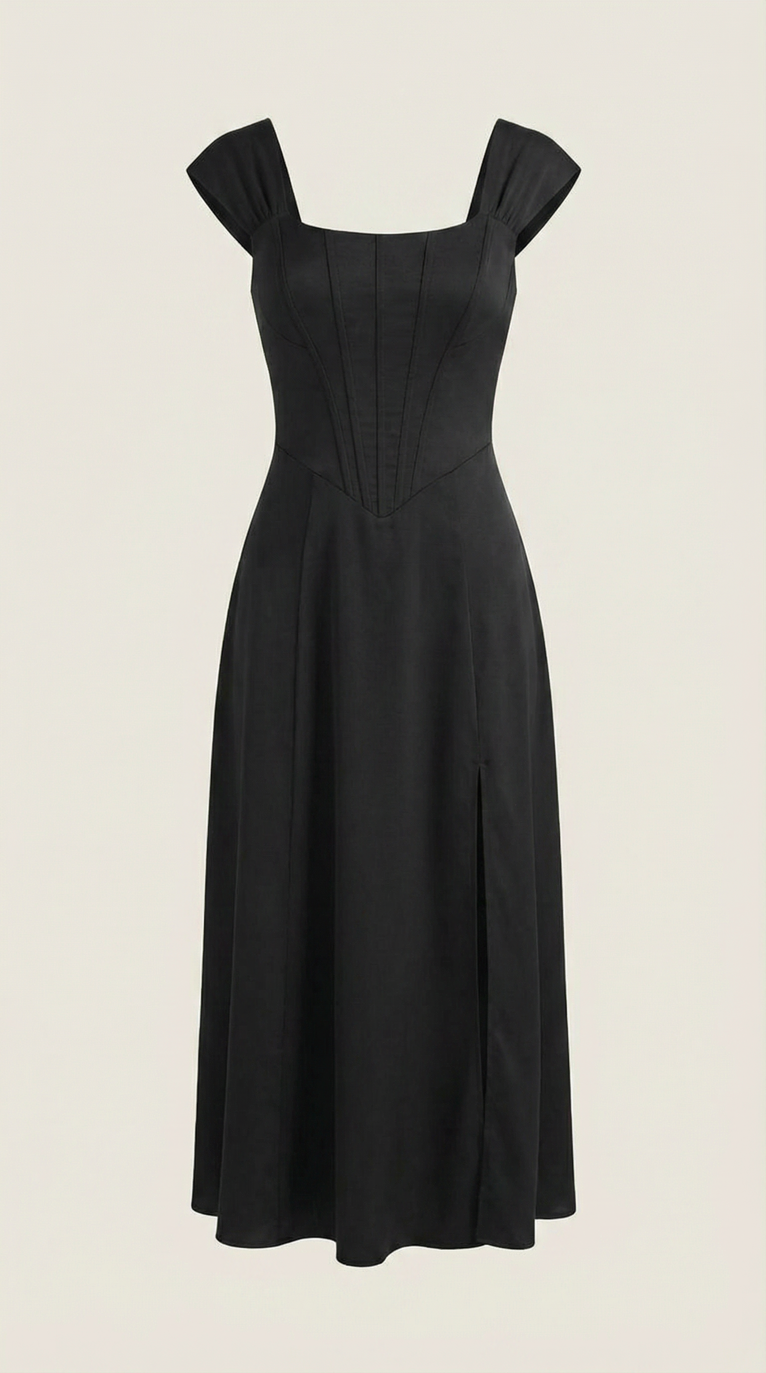 Robe corset midi femme tenue invité mariage