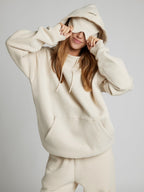 Hoodie de voyage confortable avec motif mode avion
