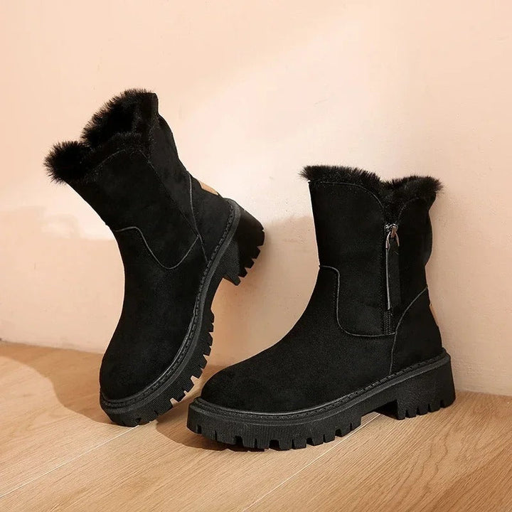 Bottes d'hiver isolantes et confortables