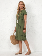 Robe Femme Imprimé Abstrait Aérée