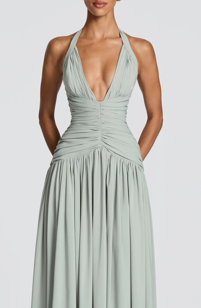 Robe longue Amaris pour femmes, robe de soirée élégante
