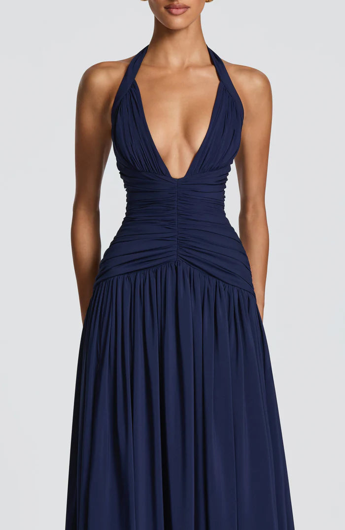 Robe longue Amaris pour femmes, robe de soirée élégante
