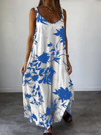 Robe féminine tendance imprimée