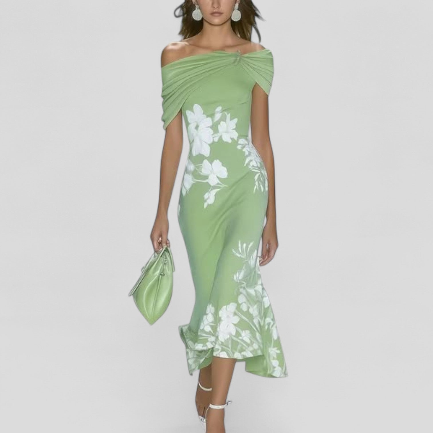 Robe midi décontractée respirante