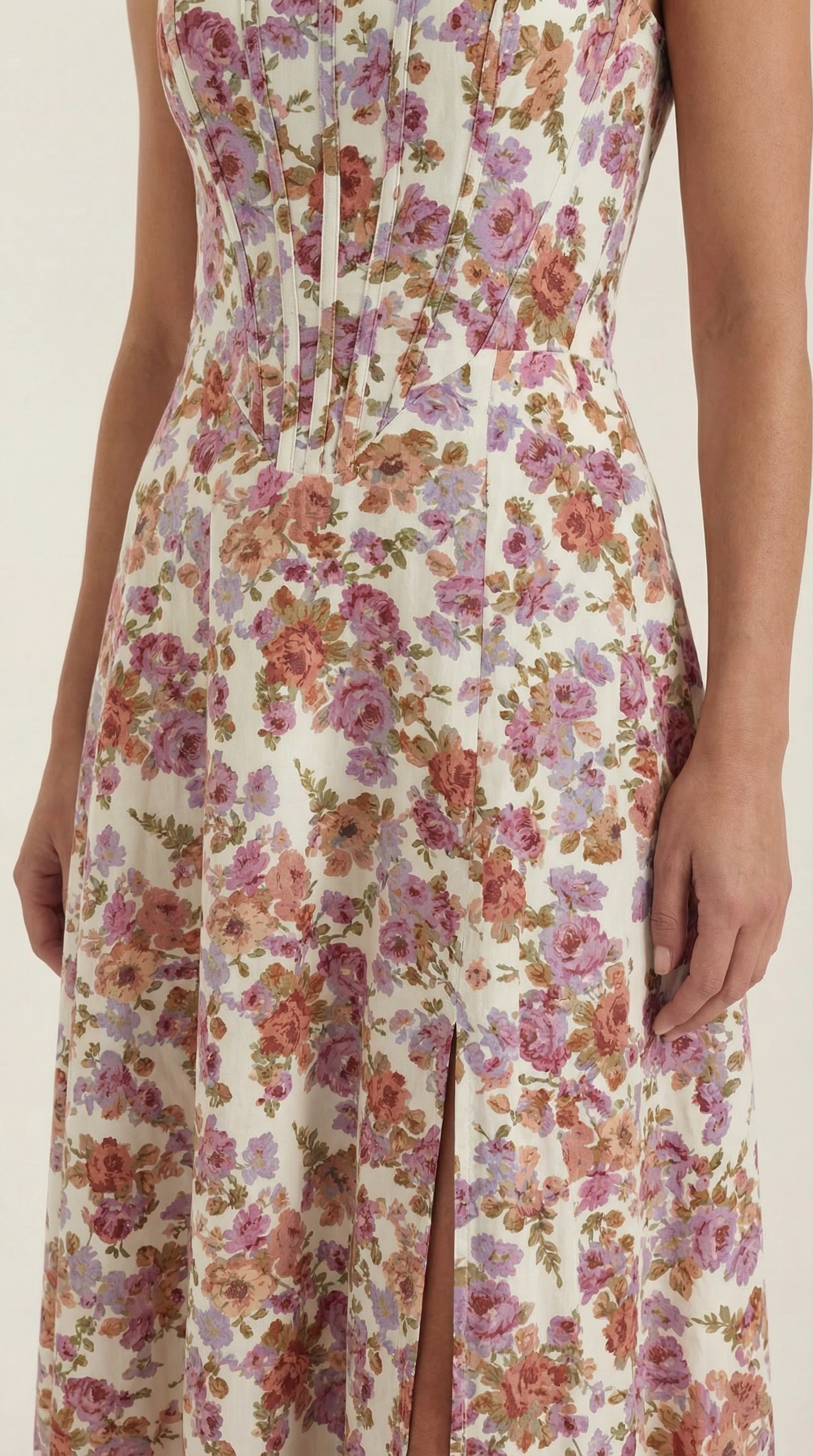 Robe corset midi femme tenue invité mariage