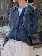Gilet en maille lâche Jenna