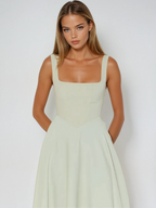 Robe Midi Classique pour Femme