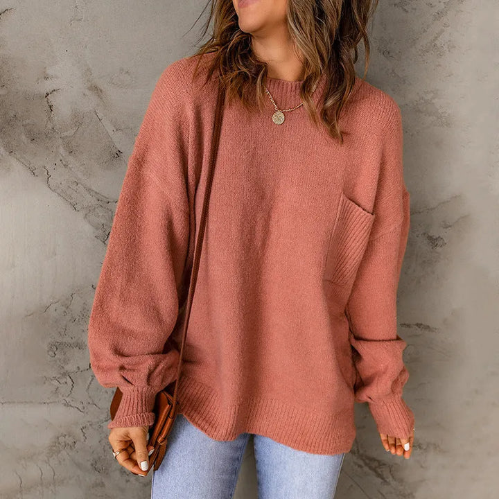 Riva Lefèvre | pull large avec poche poitrine