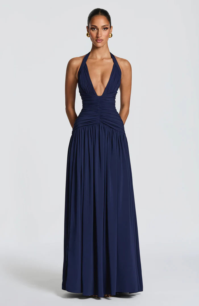 Robe longue Amaris pour femmes, robe de soirée élégante
