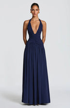 Robe longue Amaris pour femmes, robe de soirée élégante