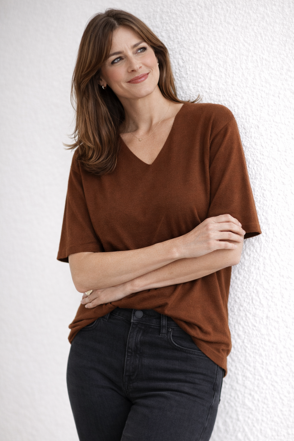 Chemise à manches longues Amélie pour femmes