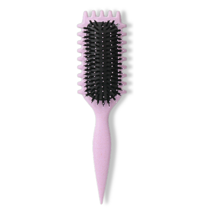 Brosse de coiffage pour cheveux bouclés pour boucles parfaites sans effort