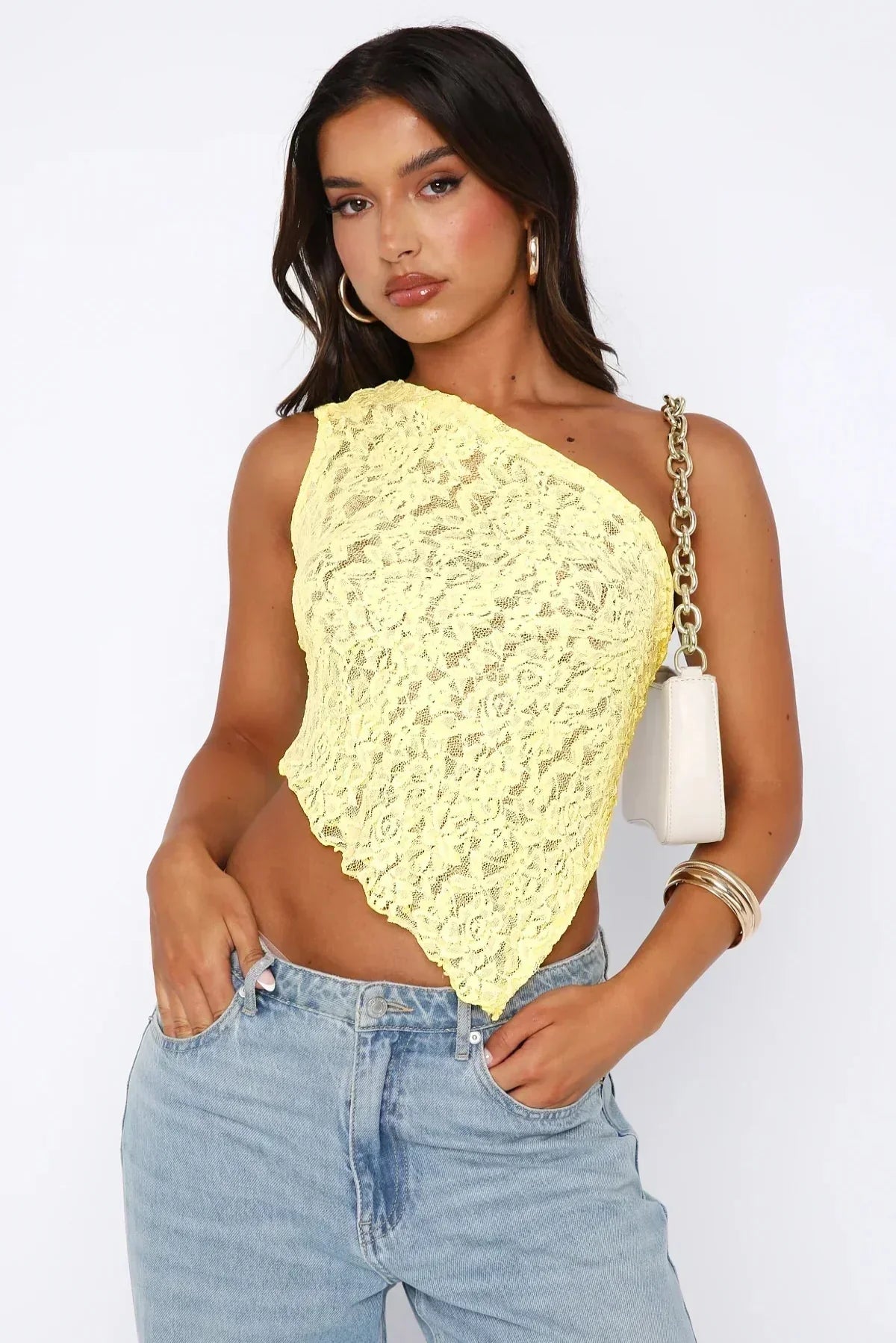 Blouse en dentelle Baila pour femmes