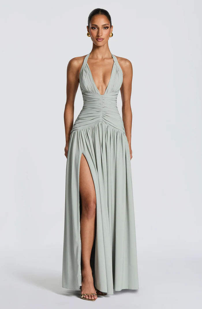Robe longue Amaris pour femmes, robe de soirée élégante