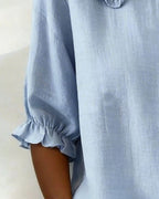 Chemise légère en lin pour femmes
