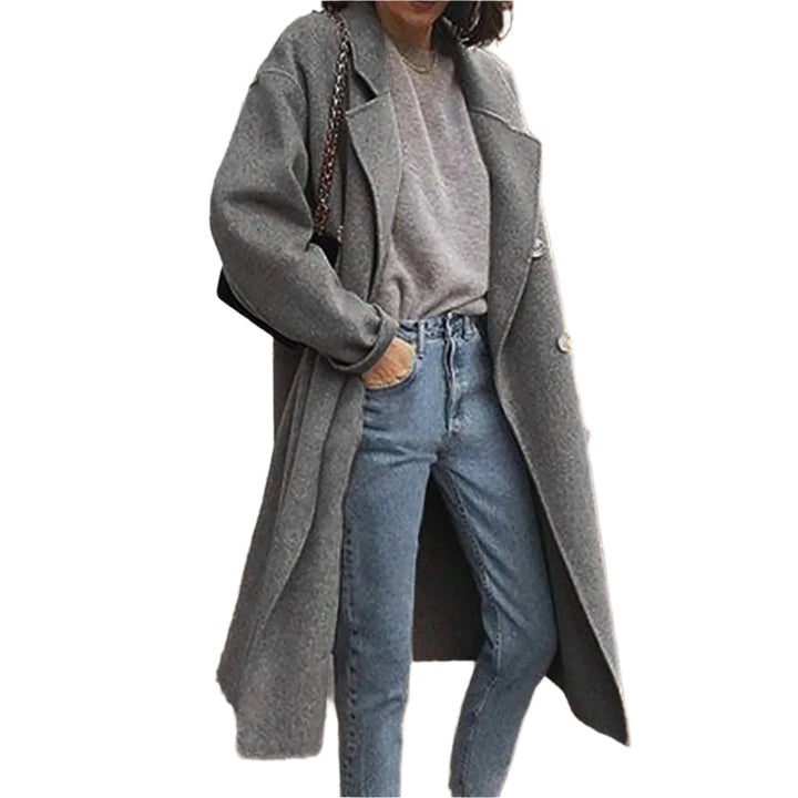 Riva Lefèvre | Manteau long élégant et polyvalent