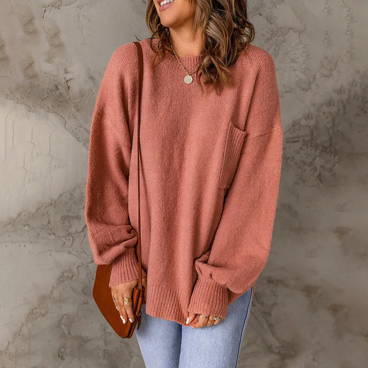 Riva Lefèvre | pull large avec poche poitrine