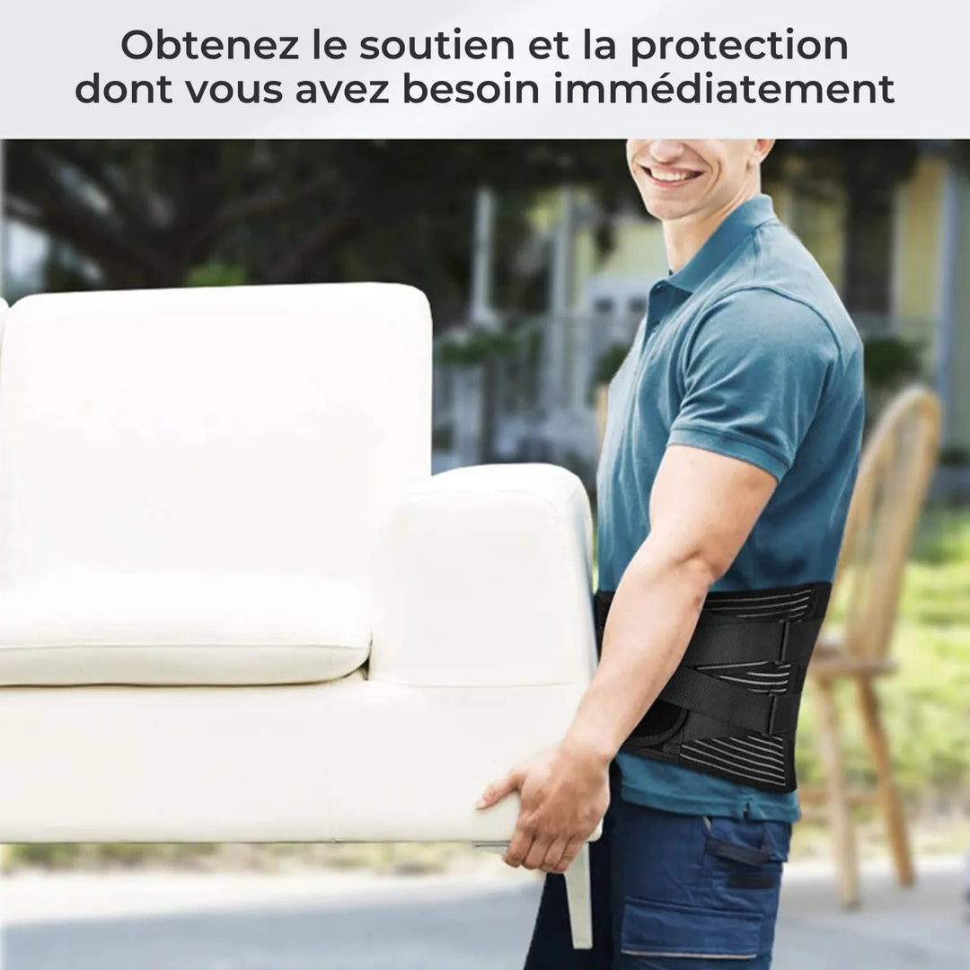 Ceinture de Soutien Lombaire Anti-dérapante Pour la Sciatique