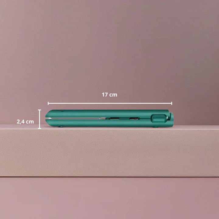 Fer à friser multifonction compact et lisseur cheveux
