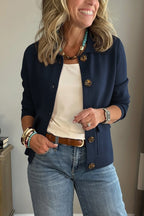 Veste décontractée à revers avec poche poitrine