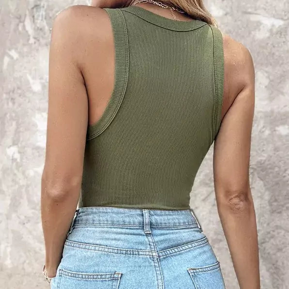 Débardeur avec soutien-gorge intégré pour soutien et confort
