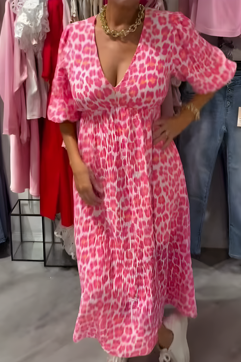 Robe d'été en lin aérien