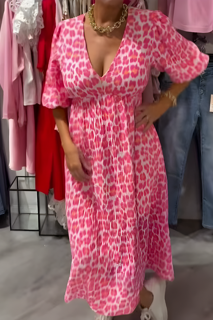 Robe d'été en lin aérien