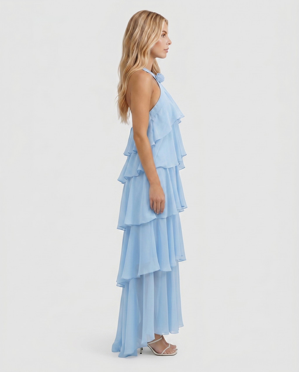 Robe longue sans manches élégante Felicia