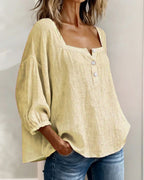 Blouse en lin légère pour femmes