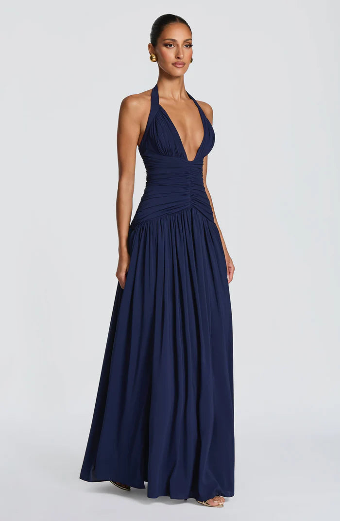 Robe longue Amaris pour femmes, robe de soirée élégante