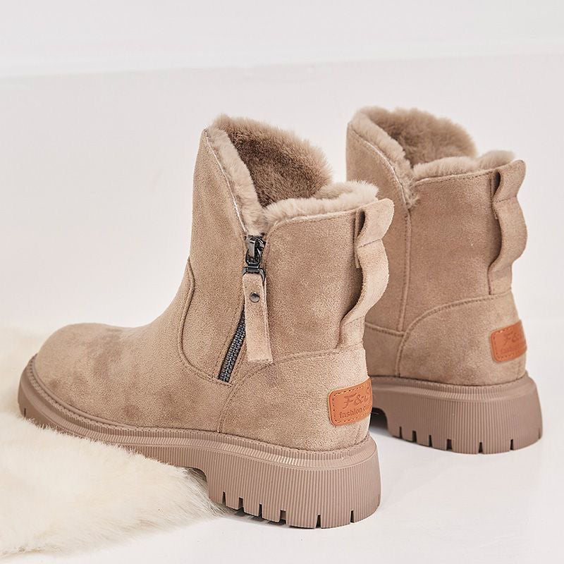 Bottes d'hiver isolantes et confortables
