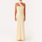 Robe longue fleurie d'été pour femme