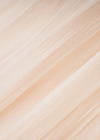 Robe mi-longue en satin champagne Estelle