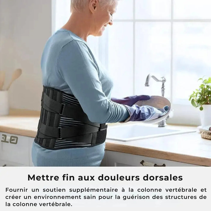 Ceinture de Soutien Lombaire Anti-dérapante Pour la Sciatique