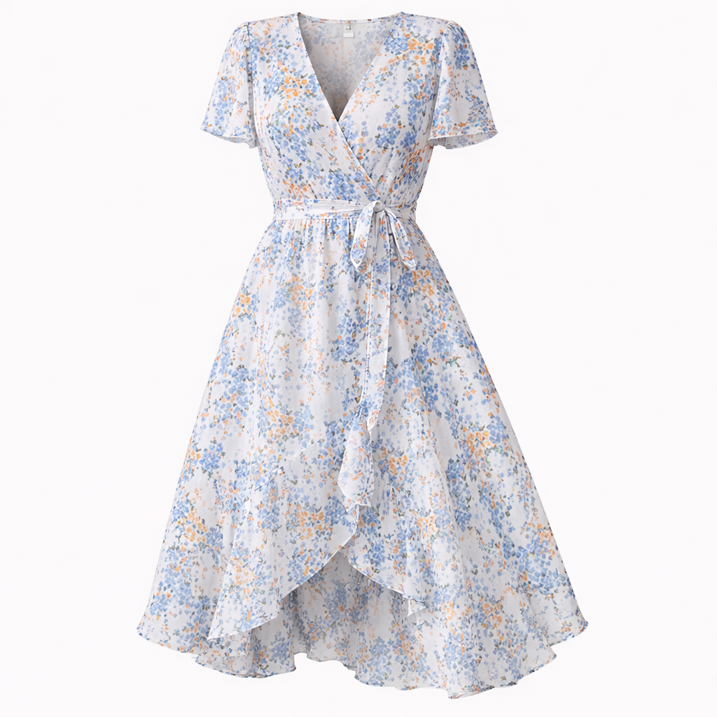 Robe Midi Florale Emma pour Femme