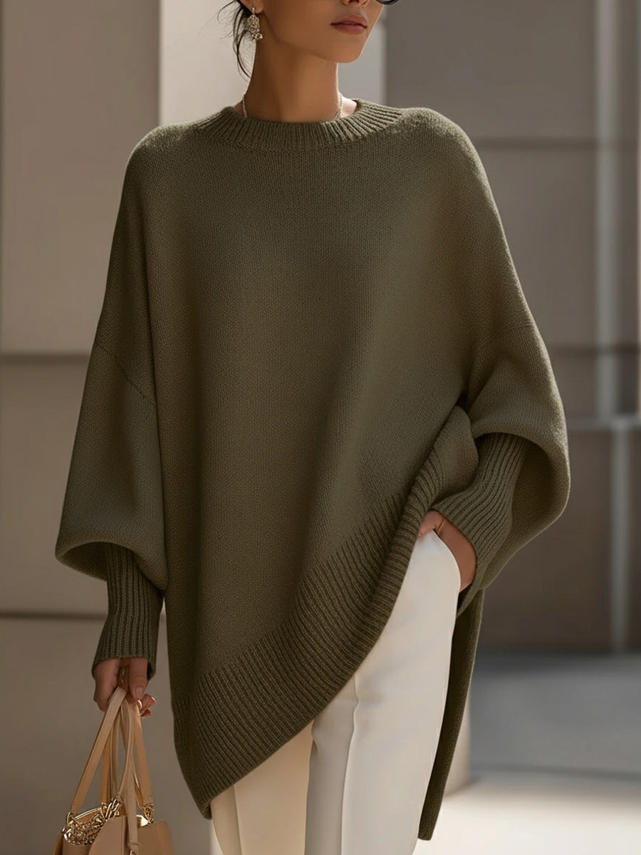 Pull en maille oversize confortable