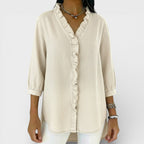 ChicRuffle - Blouse élégante à volants