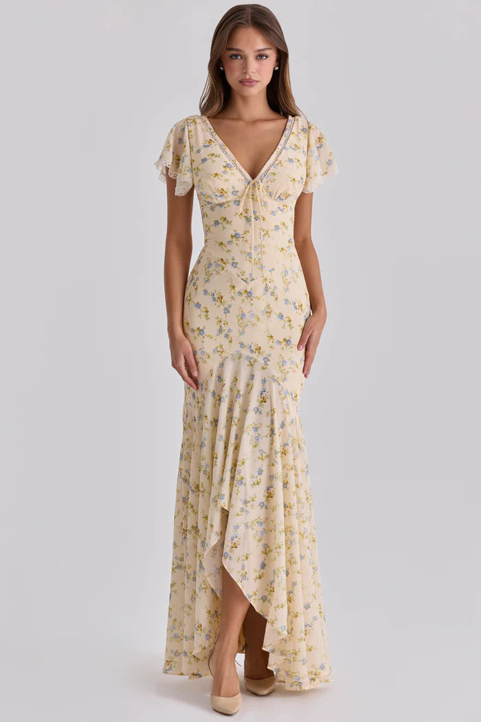 Robe Maxi Élégante Amina pour Femmes