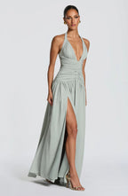 Robe longue Amaris pour femmes, robe de soirée élégante