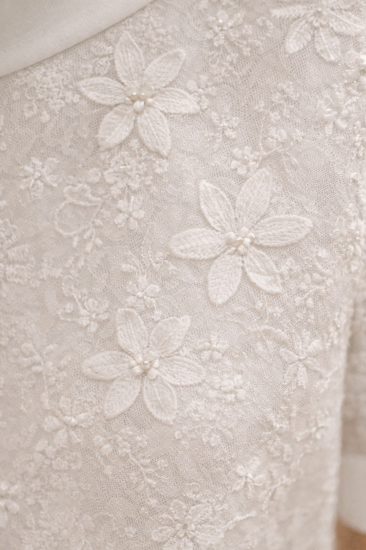 Blouse fleurie à manches courtes pour femmes